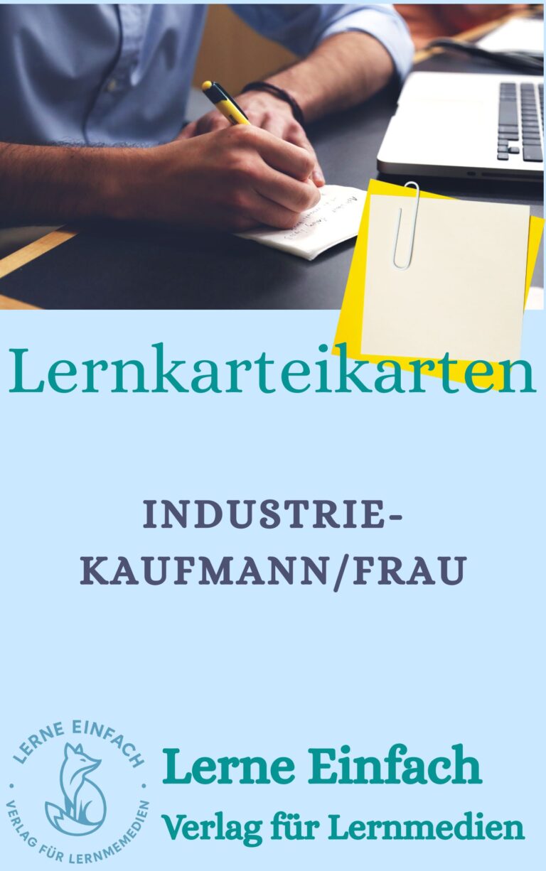 Lernkarten Industriekaufmann IHK zur Prüfungsvorbereitung