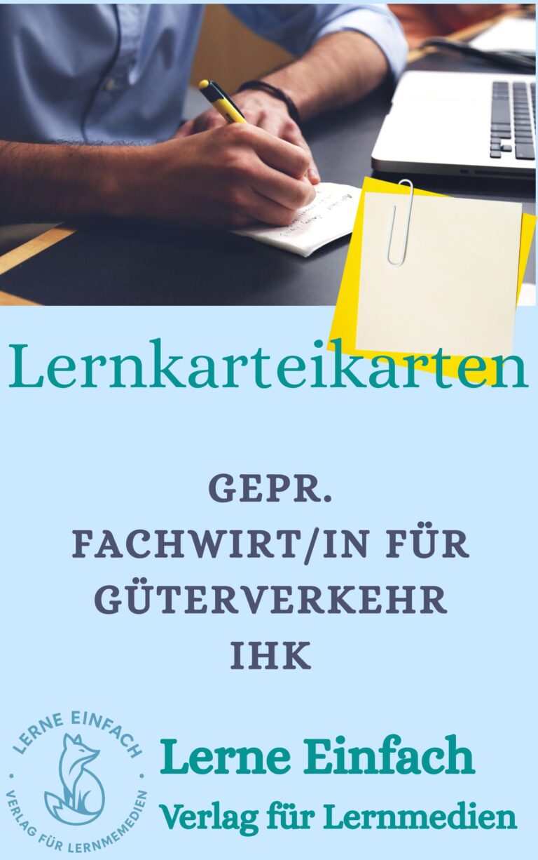 ES10.1 Geprüfter Fachwirt Güterverkehr IHK / LK