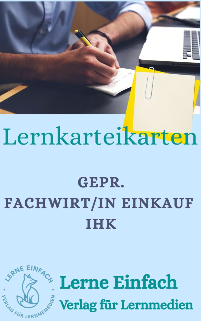 ES8.1 Geprüfter Fachwirt Einkauf IHK